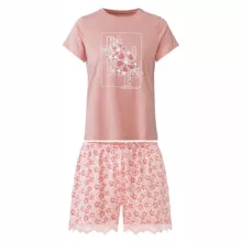 ست تی شرت و شلوارک زنانه اسمارا مدل 13620389