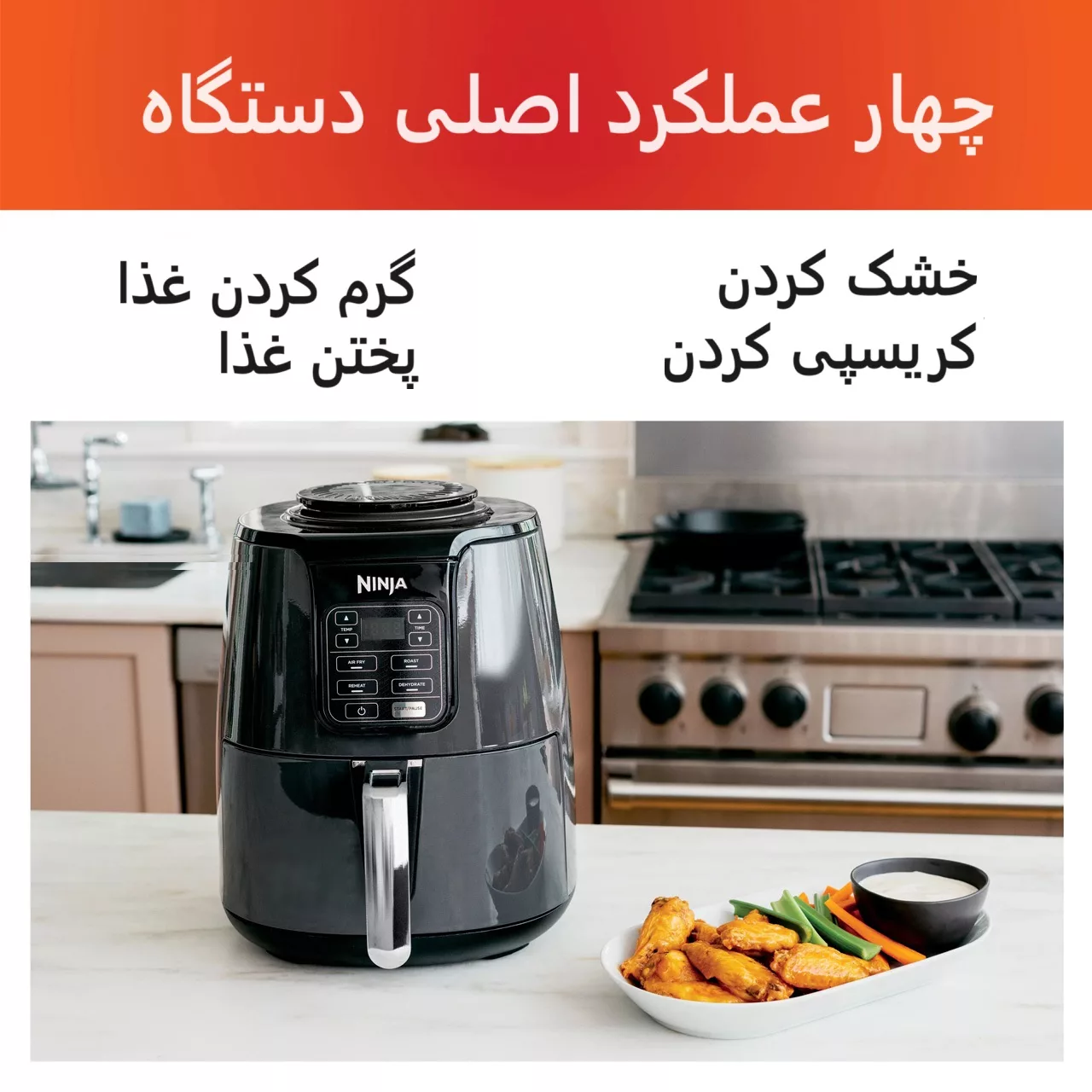 سرخ کن نینجا مدل AF100