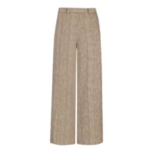 شلوار بگ زنانه السانا مدل ونوشه کد 226547 رنگ نسکافه‌ای