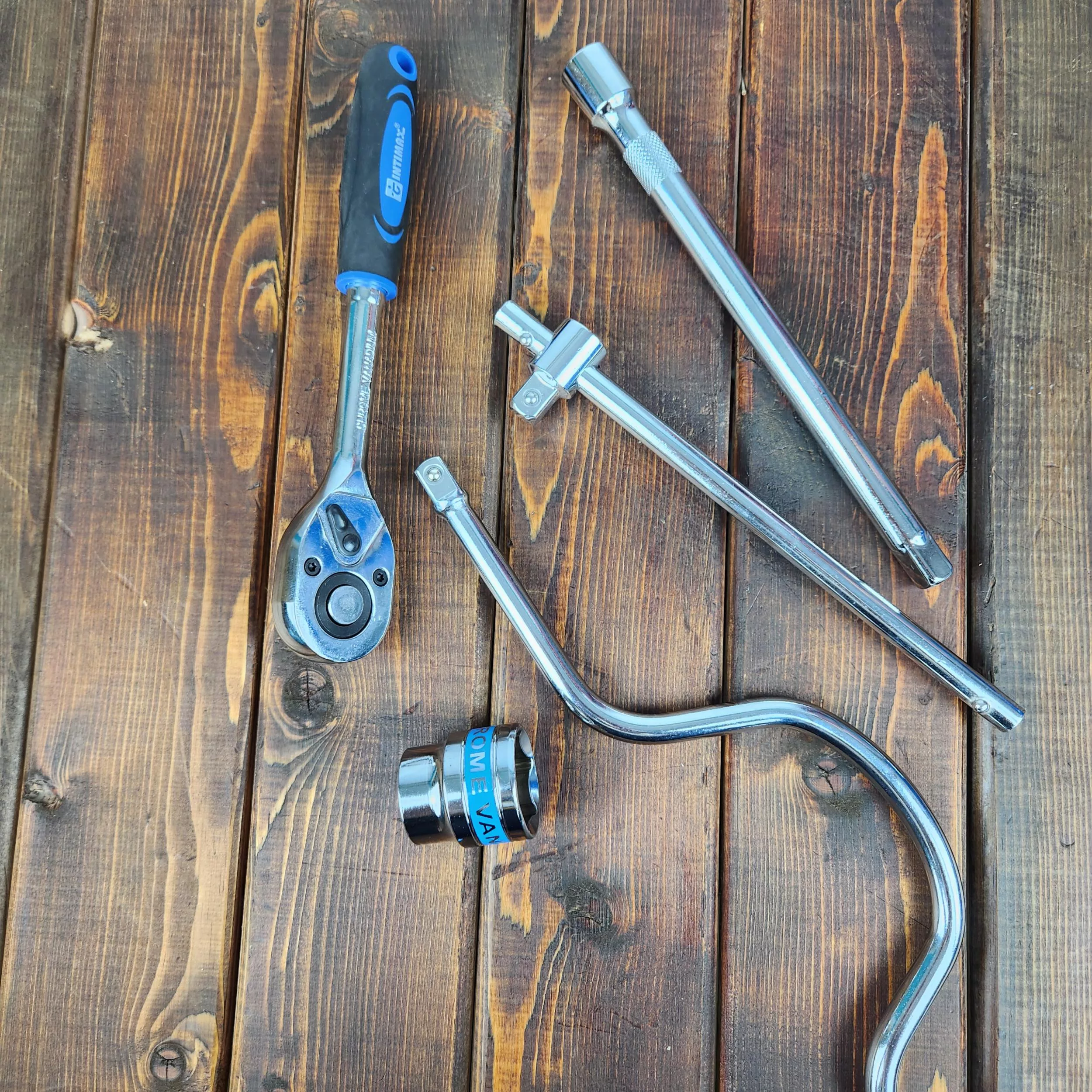 مجموعه 24 عددی آچار بکس صنعتی اینتیمکث کد 1101