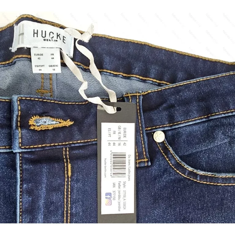 شلوار جین معمولی زنانه هوک برلین مدل 215265