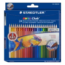 مداد آبرنگی 24 رنگ استدلر مدل Noris Club کد 14410NC24