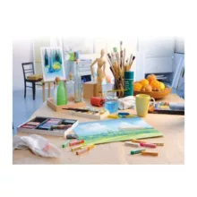 پاستل گچی 24 رنگ استدلر کارات 2430