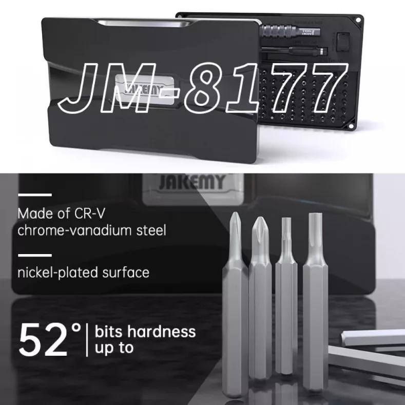 سری پیچ گوشتی جاک می مدل JM-8177 بسته 106 عددی