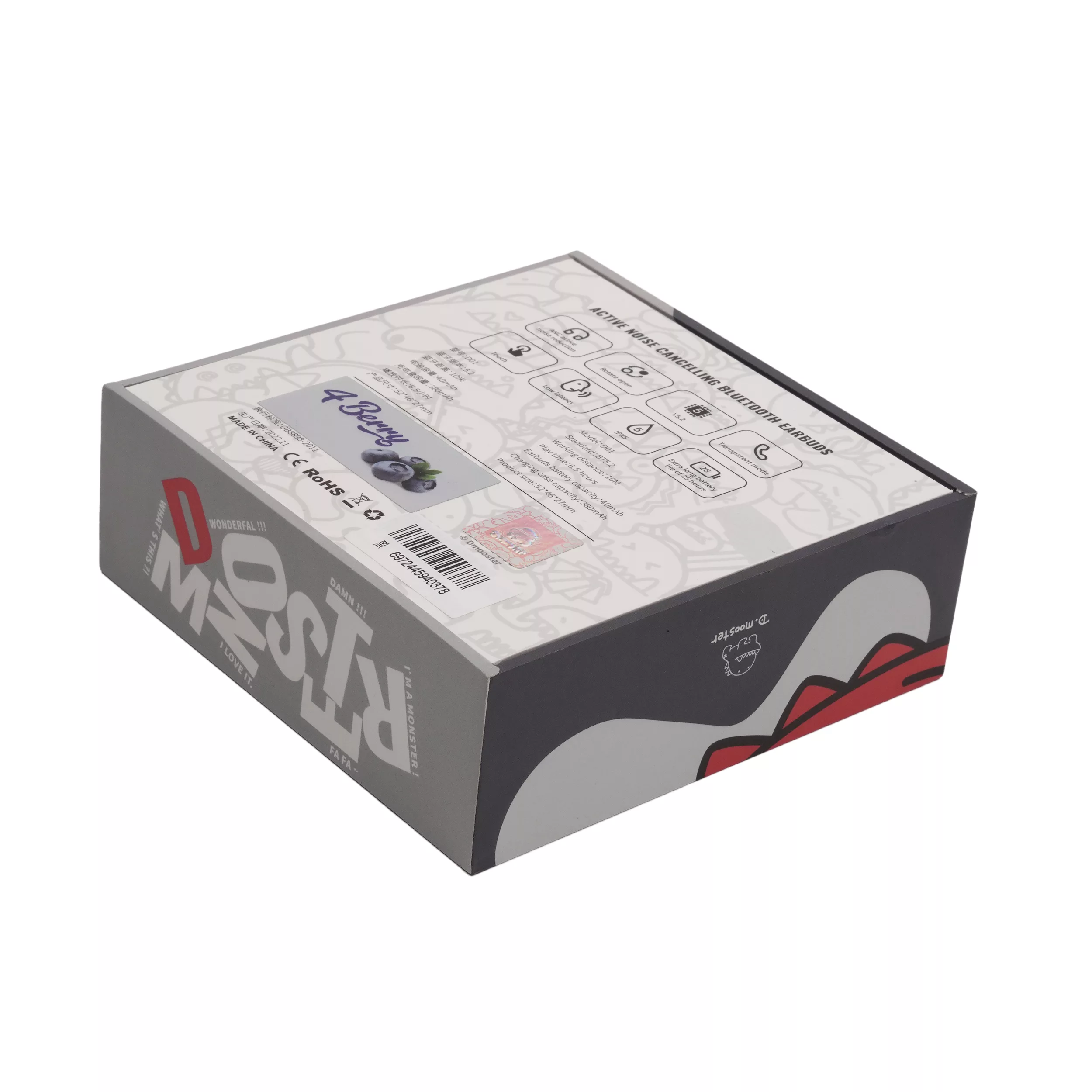 هدفون بلوتوثی فوربری مدل Dmooster D01