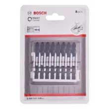 سری پیچ گوشتی چهارسو بوش مدل 333e6u بسته 8 عددی