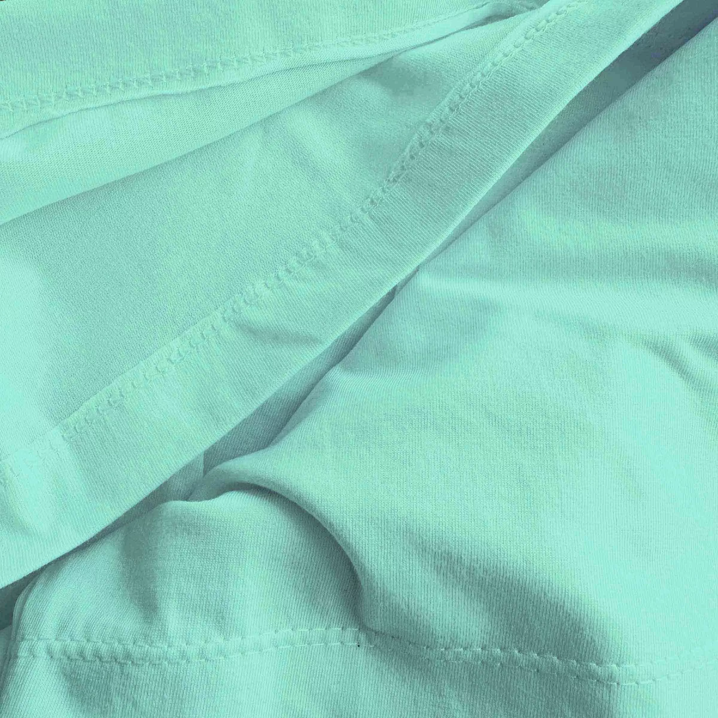 تیشرت لانگ آستین کوتاه زنانه مدل دخترک کد 2 رنگ سبز روشن