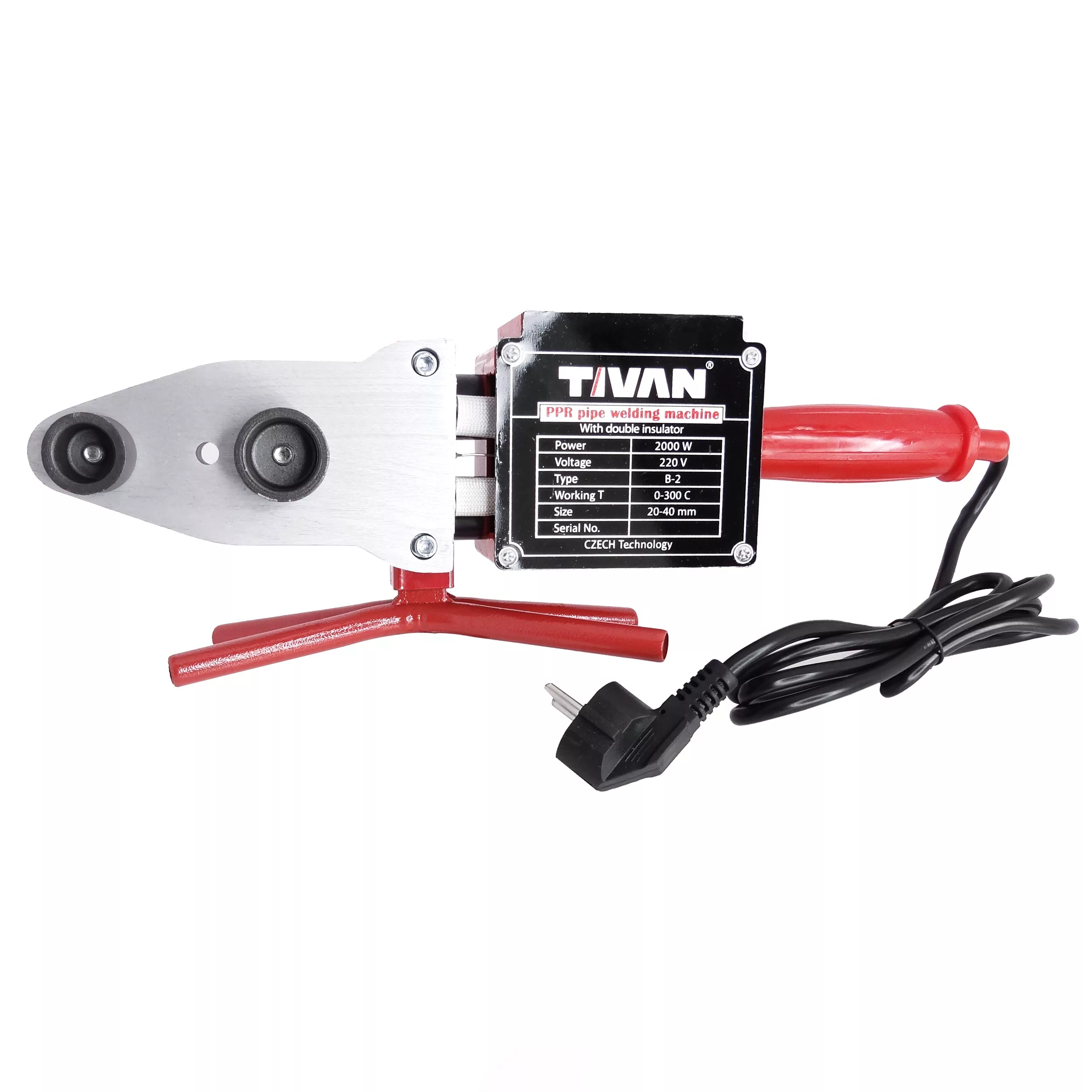 دستگاه جوش لوله سبز تیوان مدل MMA-TW-3PC-2000W - مجموعه 11 عددی