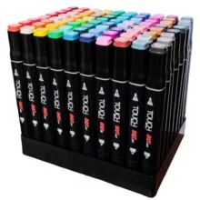 ماژیک راندو تاچ رآت مدل Brush بسته 80 عددی