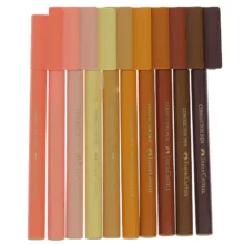 ماژیک رنگ آمیزی 20 رنگ فابر کاستل مدل Connector Pens طیف پوست و کلاسیک