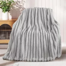 پتو آقای طرح مدل پلیسه سایز 150×200سانتی متر