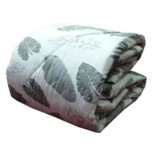لحاف کرسی سندس مدل برگ کاغذی کد F401 سایز 300×300 سانتی متر
