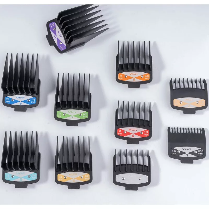 ماشین اصلاح موی سر و صورت شارژی وی جی ار مدل V-001(Gold)