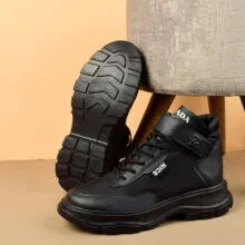 نیم بوت زنانه مدل شمعی چسبی BK.4074