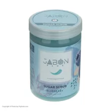 اسکراب شکری لایه بردار پوست ژبن پلاس مدل Blueberry وزن 900 گرم
