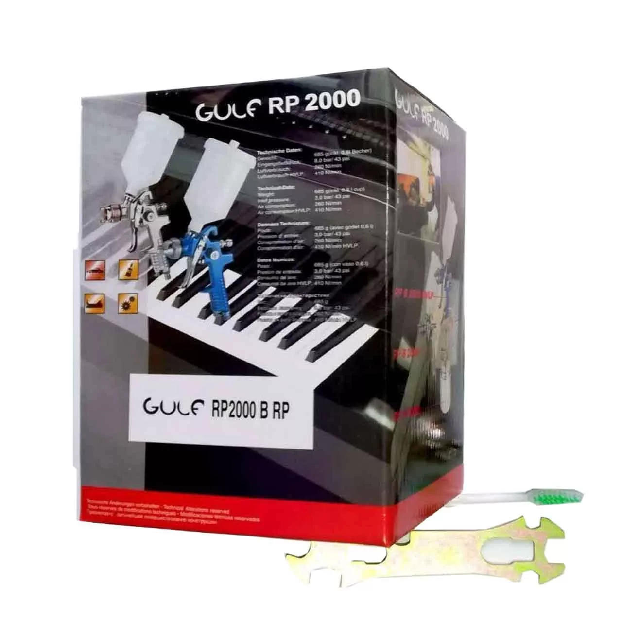 پیستوله رنگ گلف مدل AJ-RAD-SATA-1.8M