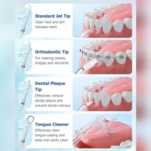 سری یدک دستگاه شست و شوی دهان و دندان بیتوی مدل 205 بسته ۴ عددی