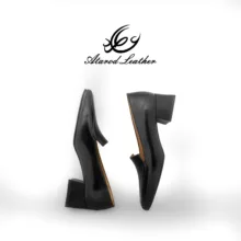 کفش زنانه چرم عطارد مدل چرم طبیعی کد SH305