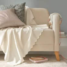 پتو مسافرتی ایکیا مدل THORGUN سایز 160× 120 سانتی متر