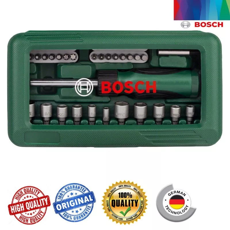 پیچ گوشتی بوش مدل Screwdriver Set بسته 46 عددی