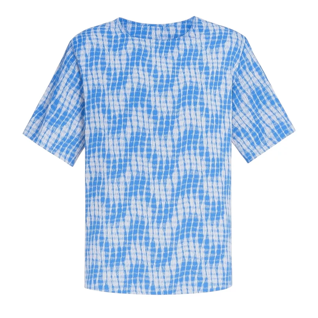 ست تی شرت آستین کوتاه و شلوار راحتی زنانه مدل آماندیس AM035