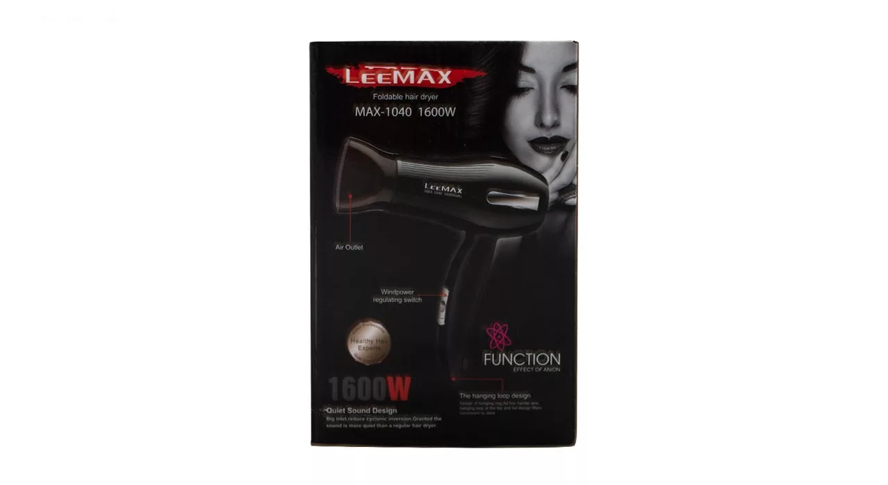 سشوار مسافرتی لیمکس مدل MAX-1040