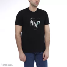 تی شرت آستین کوتاه مردانه باینت مدل 2261793 رنگ مشکی