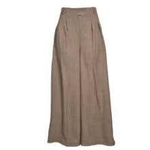 شلوار بگ زنانه مدل صوفیا  رنگ نسکافه‌ای