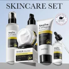 مجموعه مراقبت از پوست سادور مدل Snails and collagen مناسب برای انواع پوست بسته 5 عددی