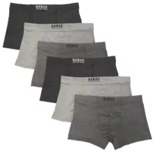 شورت نیم پا مردانه کراس کد 6G بسته 6 عددی