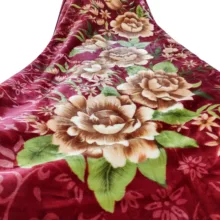 پتو گلبافت کد 110 سایز 160x220 سانتی متر