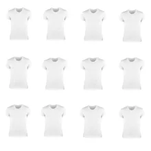 زیرپوش آستین دار مردانه مدل M12 بسته 12 عددی