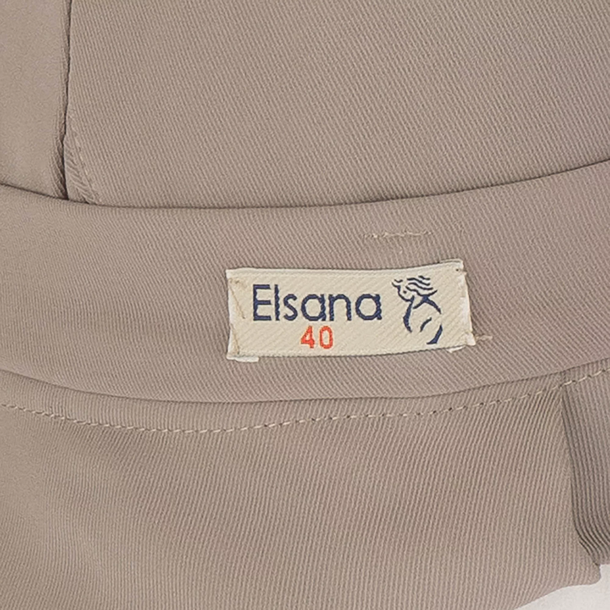 شلوار دم پا گشاد زنانه السانا مدل کارچیلا کد 224707 رنگ شکلاتی