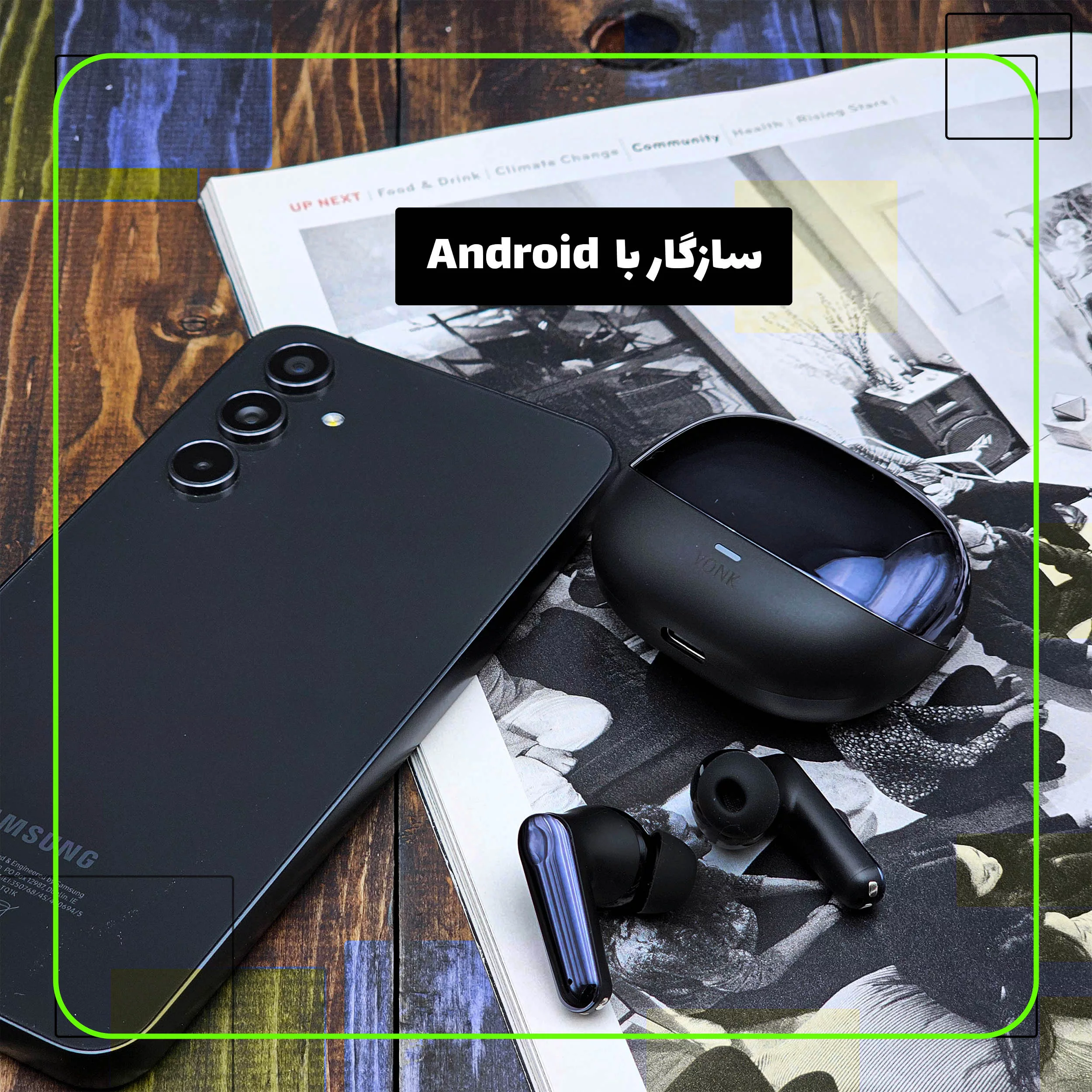 هدفون بلوتوثی وونک مدل  M-36 ANC