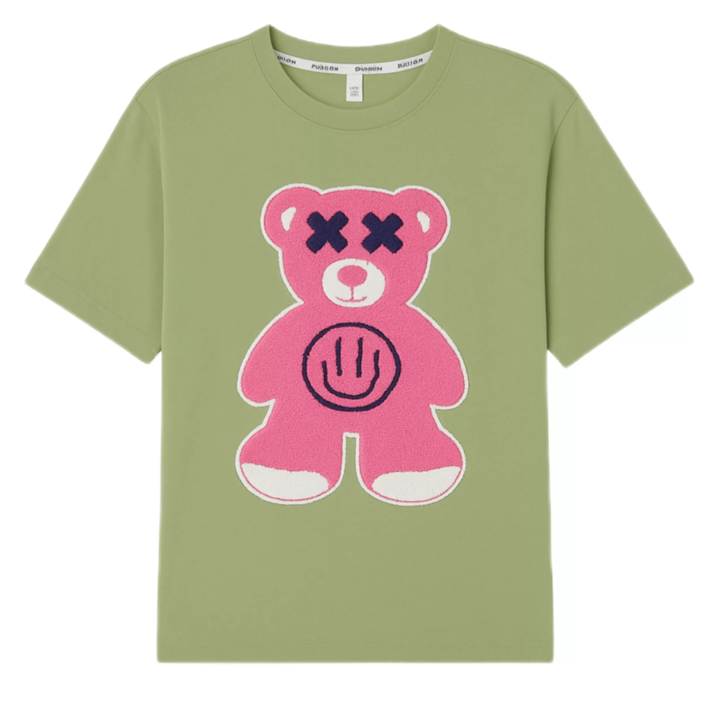 تیشرت آستین کوتاه زنانه مدل خرسی کد ۷۶۷۶