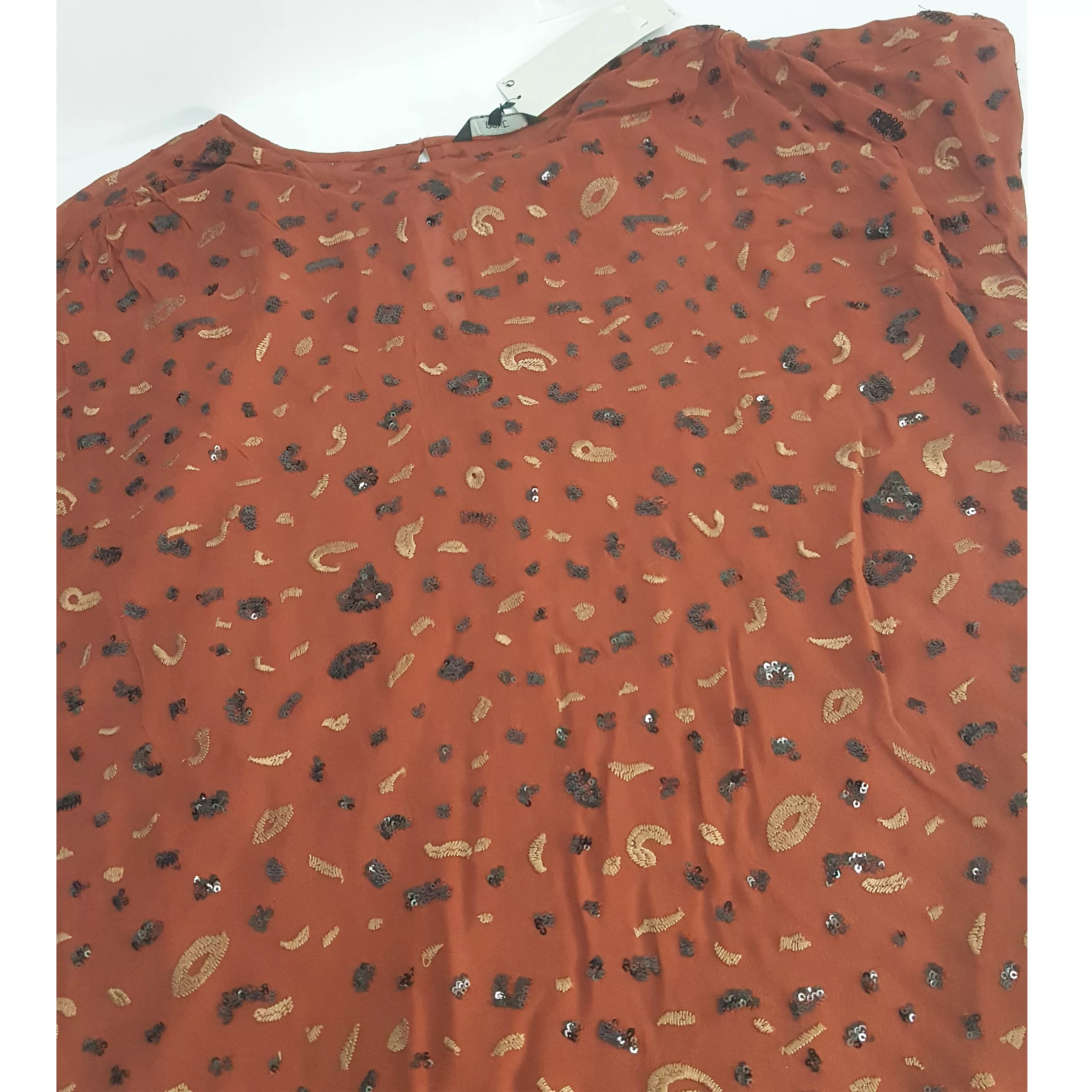 بلوز آستین کوتاه زنانه نکست مدل ad-03024