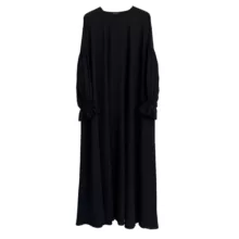 پیراهن زنانه مدل عبایی رنگ مشکی