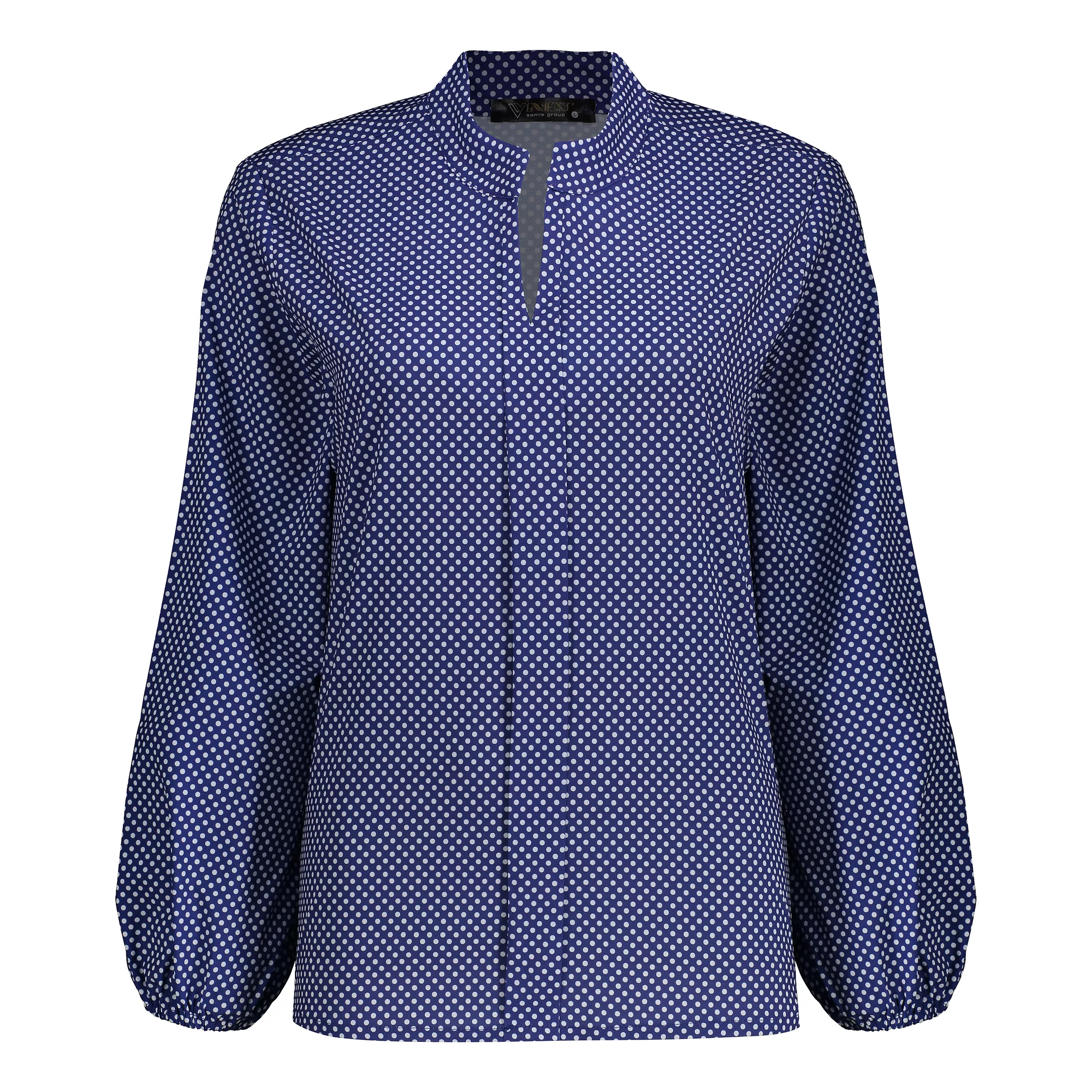 شومیز آستین بلند یقه هفت زنانه لوینت  مدل رولان