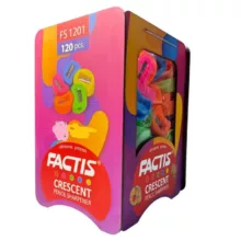 تراش ساده فکیس مدل هلالی بسته 120 عددی