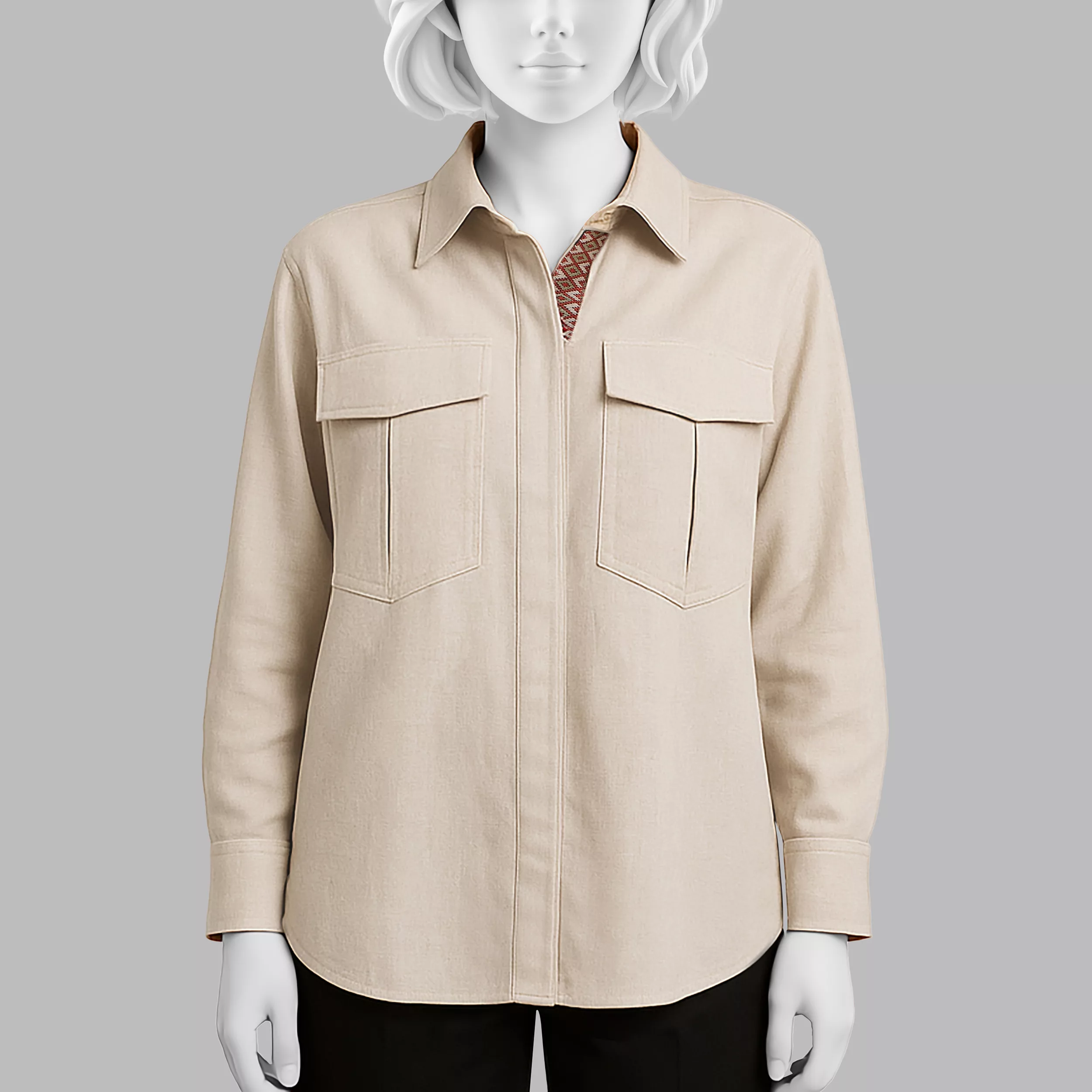 شومیز زنانه دیجی استایل اسنشیال مدل cbK-43