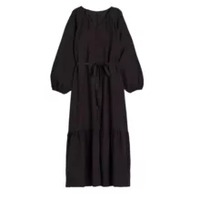 پیراهن زنانه مدل عبایی رنگ مشکی