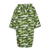 تی شرت اورسایز آستین کوتاه زنانه جوتی جینز مدل بلند کد 1551225 رنگ سبز