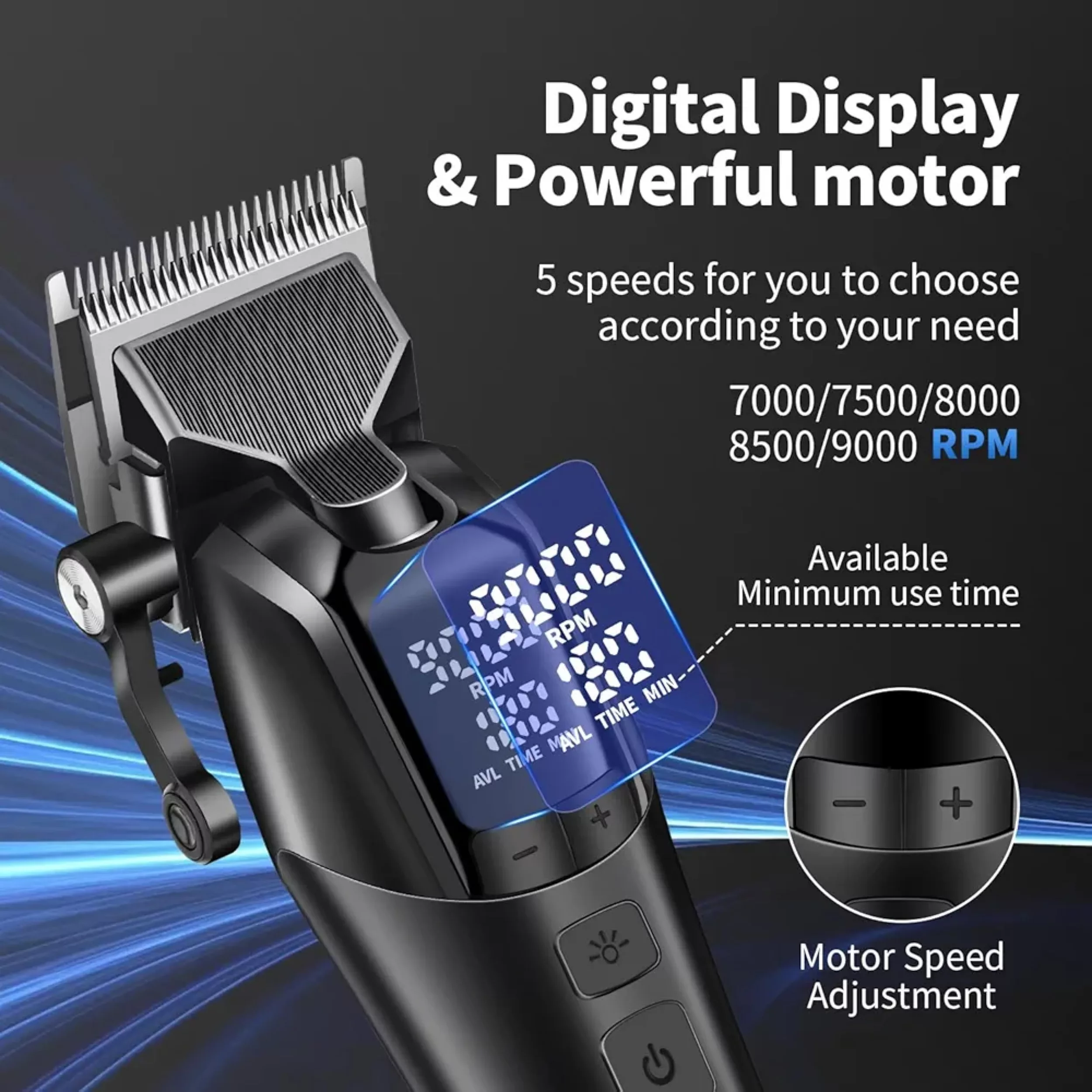 ماشین اصلاح موی سر شارژی کیمی مدل 1858