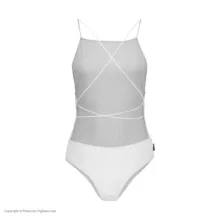 بادی زنانه پپا مدل Slender رنگ سفید