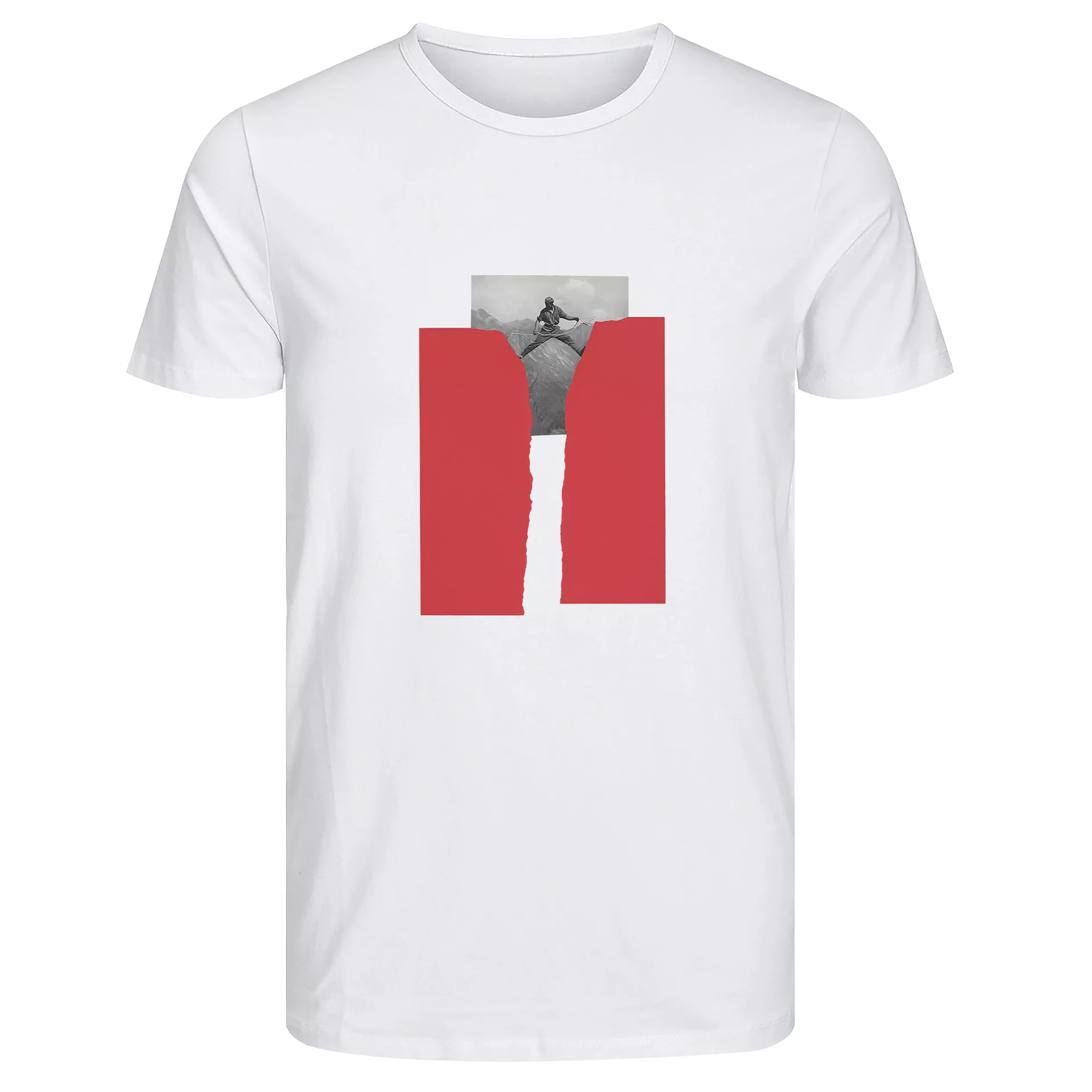 تی‌شرت آستین کوتاه زنانه مدل شکاف