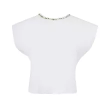 تی شرت آستین کوتاه زنانه سرژه مدل 203568 رنگ سفید