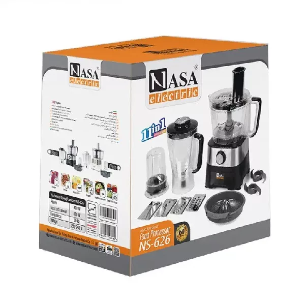 غذاساز ناسا الکتریک مدل چند کاره NS-628