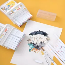 ماژیک راندو مدل دو سر کد 159 بسته 24 عددی