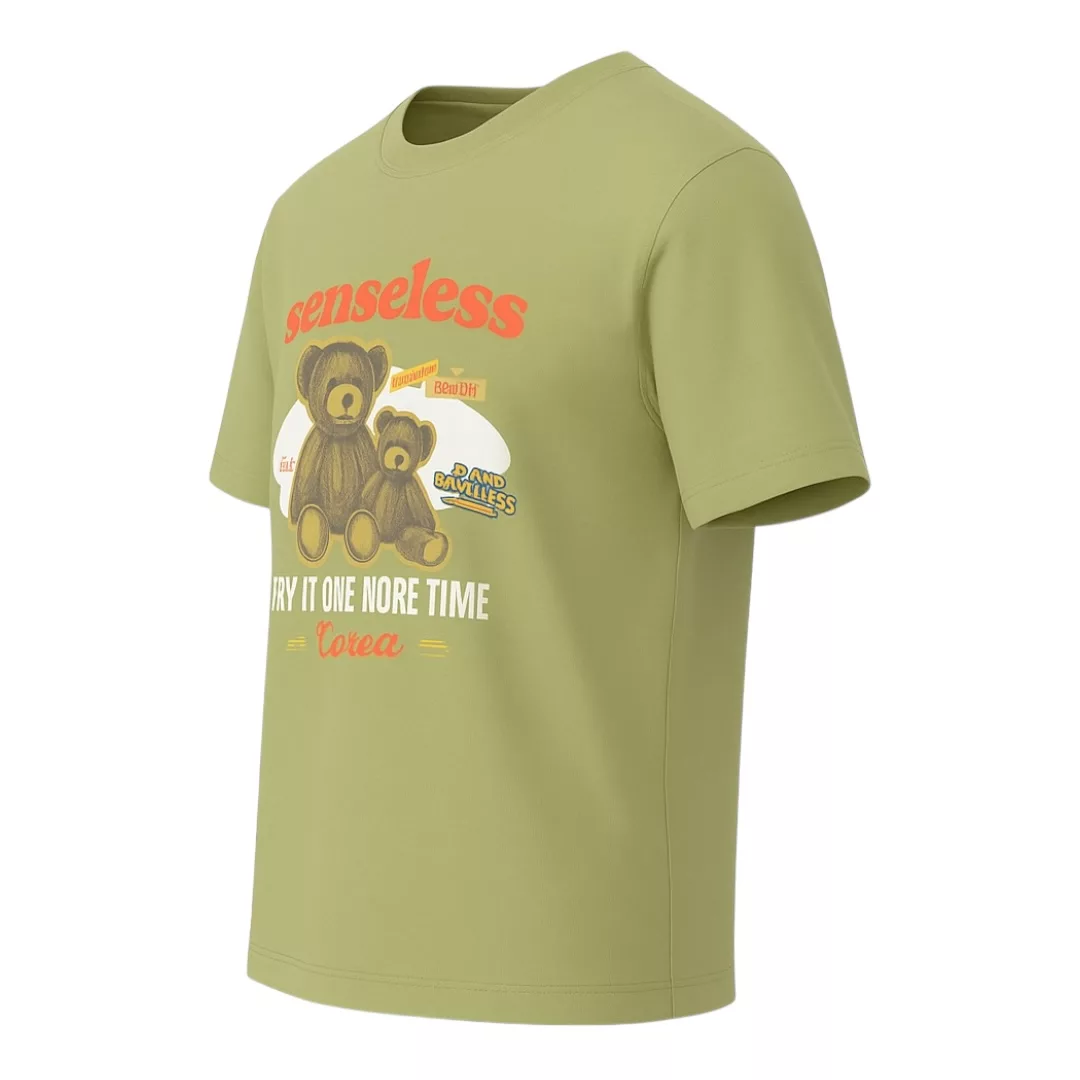 تی‌شرت آستین کوتاه زنانه مدل آماندیس کد AM077