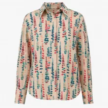 شومیز آستین بلند یقه برگردان زنانه مدل SHG